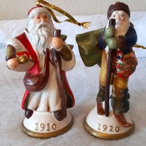 Limited edition Santa Figurines